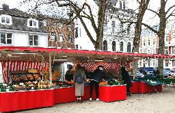 market stalls